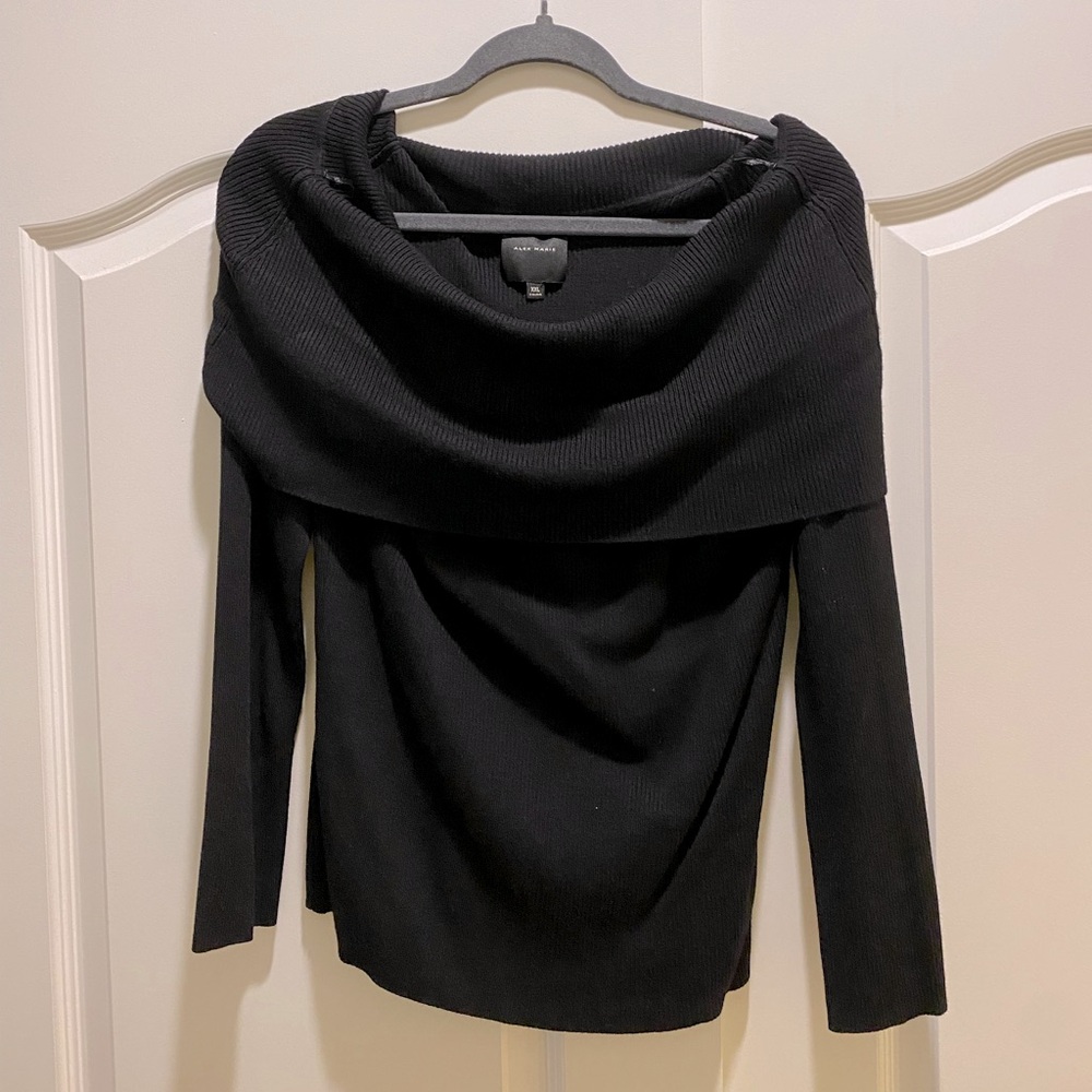Alex Marie off shoulder sweater